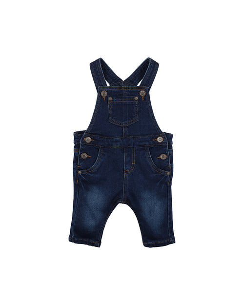 FOX & FINCH BOYS INDIGO OVERALL