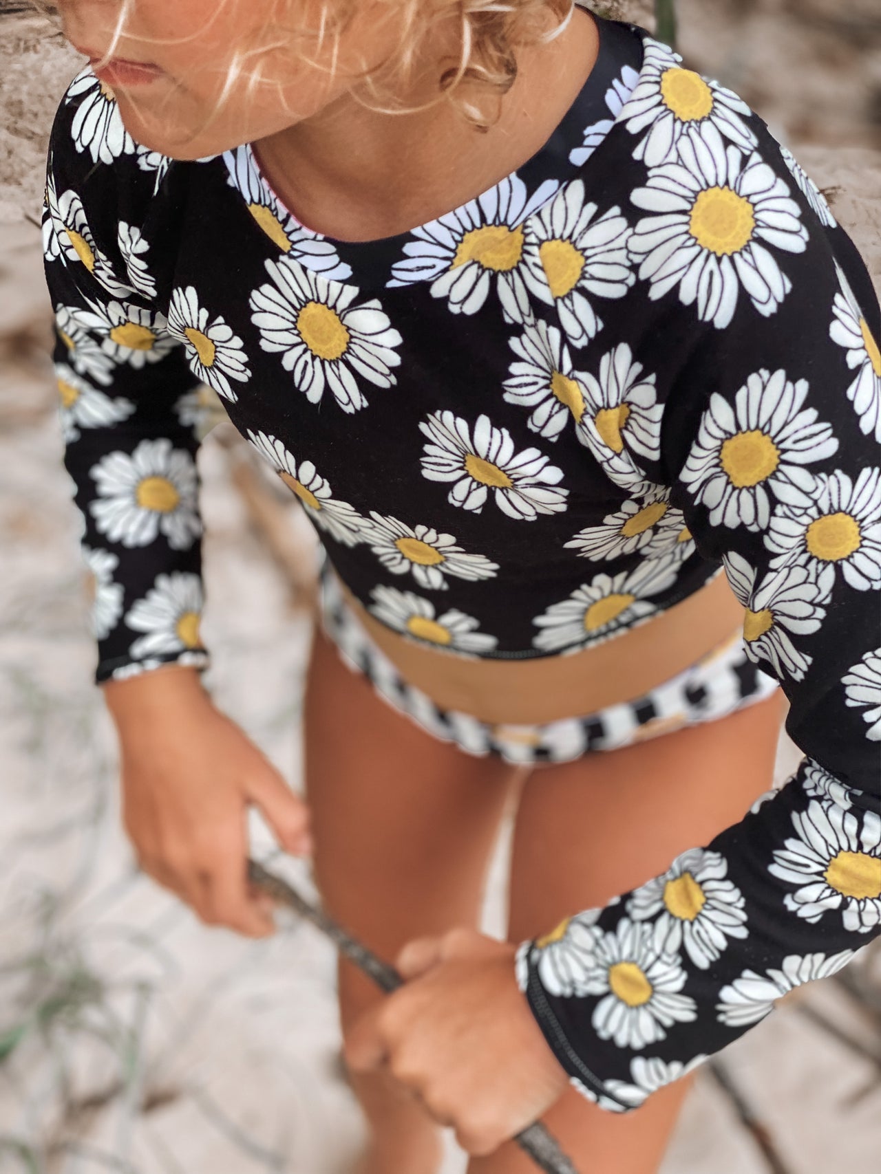QUINCY DAISY REVERSIBLE TWO PIECE