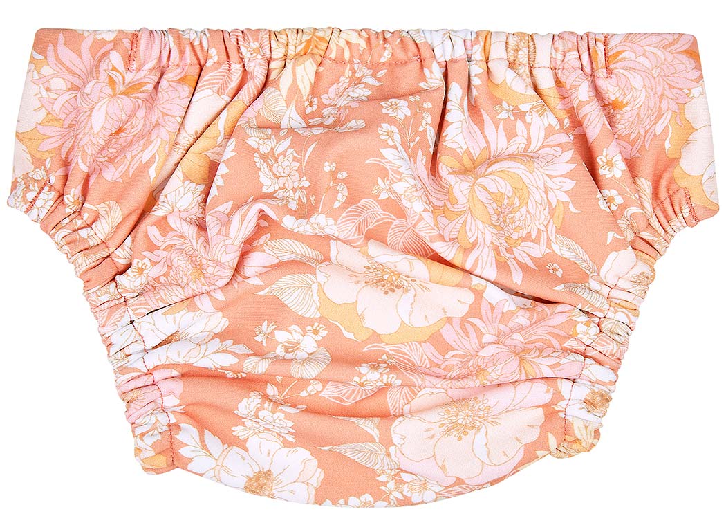 TOSHI SWIM NAPPY TEA ROSE