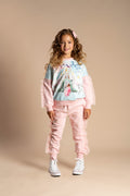 ROCK YOUR BABY GLITTER RUFFLES TRACKPANTS