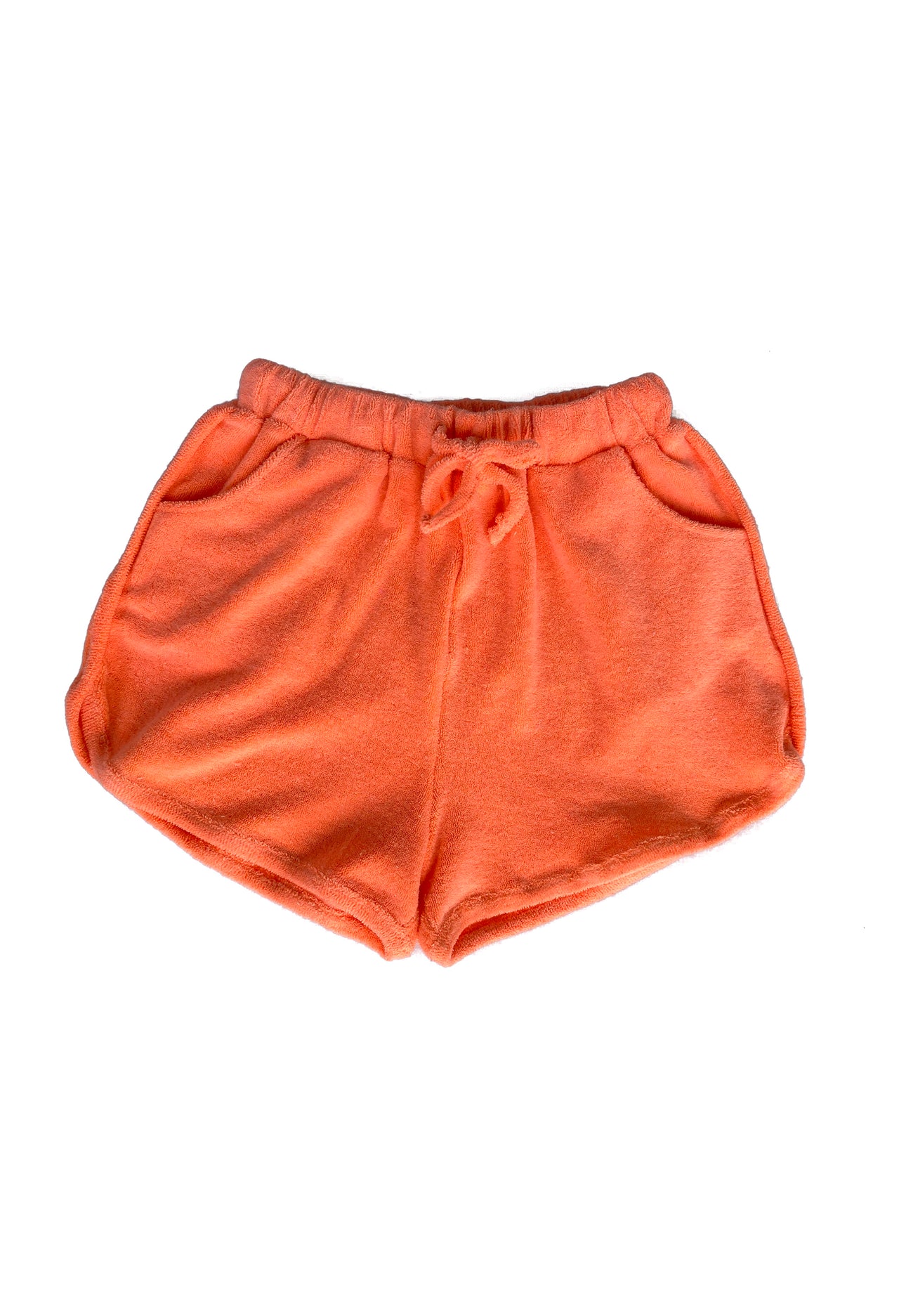 BELLA & LACE CALLIE TERRY SHORTS NEON ORANGE