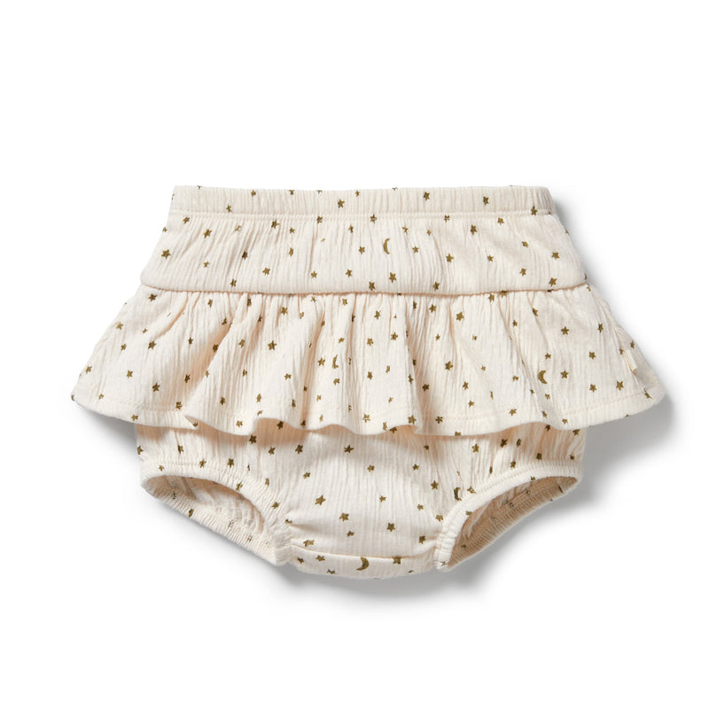 WILSON & FRENCHY CRINKLE RUFFLE NAPPY PANT - CHASING THE MOON