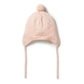 WILSON & FRENCHY MINI CABLE BONNET BLUSH