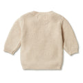 WILSON & FRENCHY KNITTED CABLE JUMPER SAND MELANGE