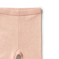 WILSON & FRENCHY KNIT LEGGING W FEET ROSE