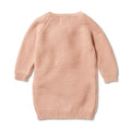 WILSON & FRENCHY KNIT CABLE DRESS ROSE