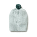 WILSON & FRENCHY KNITTED CABLE HAT - MINT FLECK