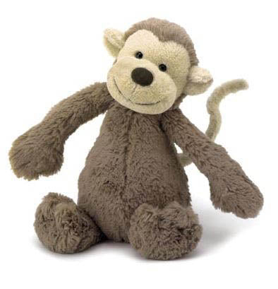 JELLYCAT BASHFUL MONKEY MEDIUM