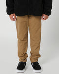 ALPHABET SOUP POINTBREAK CHINO JOGGER DARK KHAKI