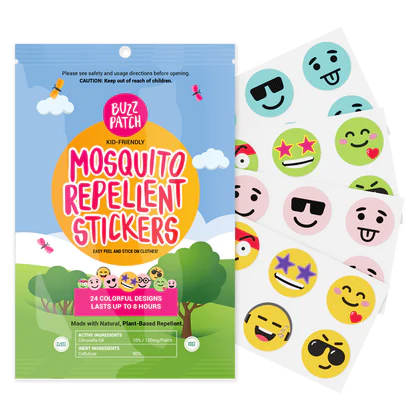 BUZZ PATCH MOSQUITO PATCHES (24 PACK)