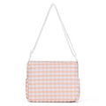 BY BIRDIE PINK GINGHAM HAND BAG/DOLL NAPPY BAG