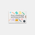 FIRST READING AND WRITING WORDS FLASH CARDS