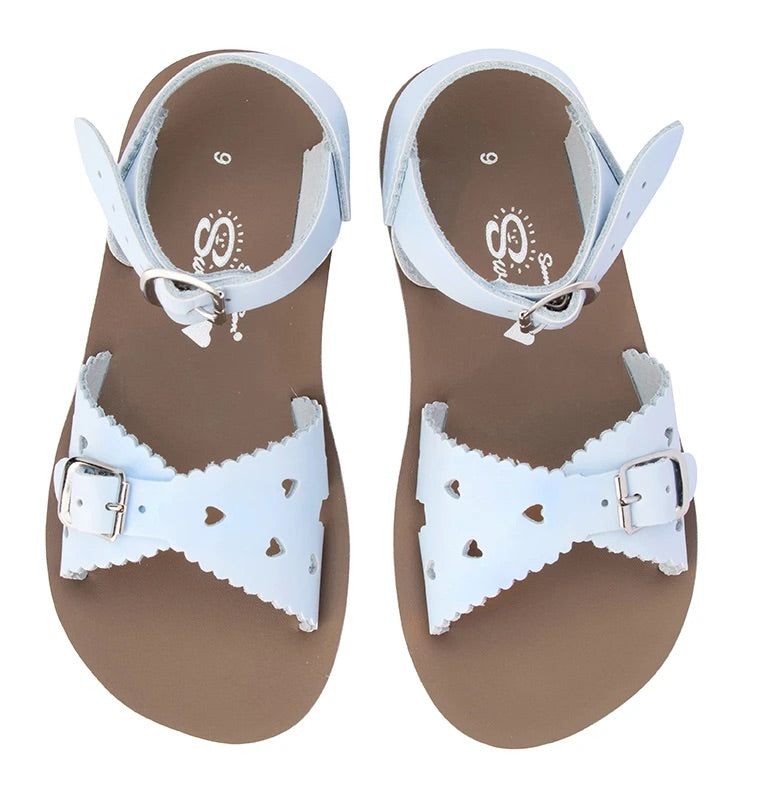 SALTWATER SWEETHEART SANDAL LIGHT BLUE