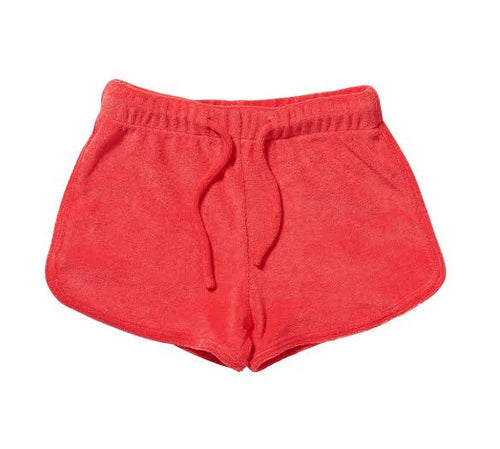 PLAY ETC TERRY SHORTIES RED