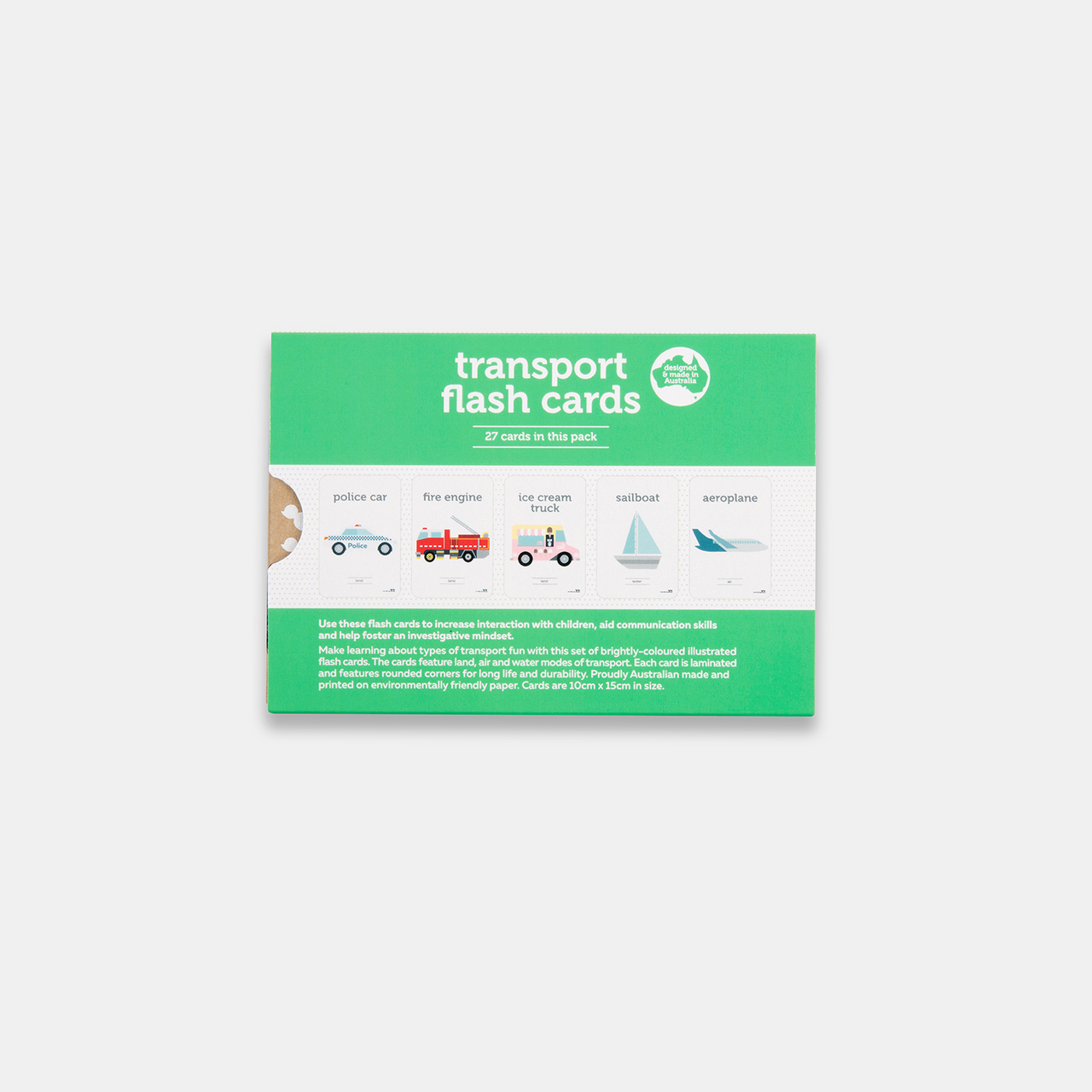 TRANSPORT FLASH CARDS