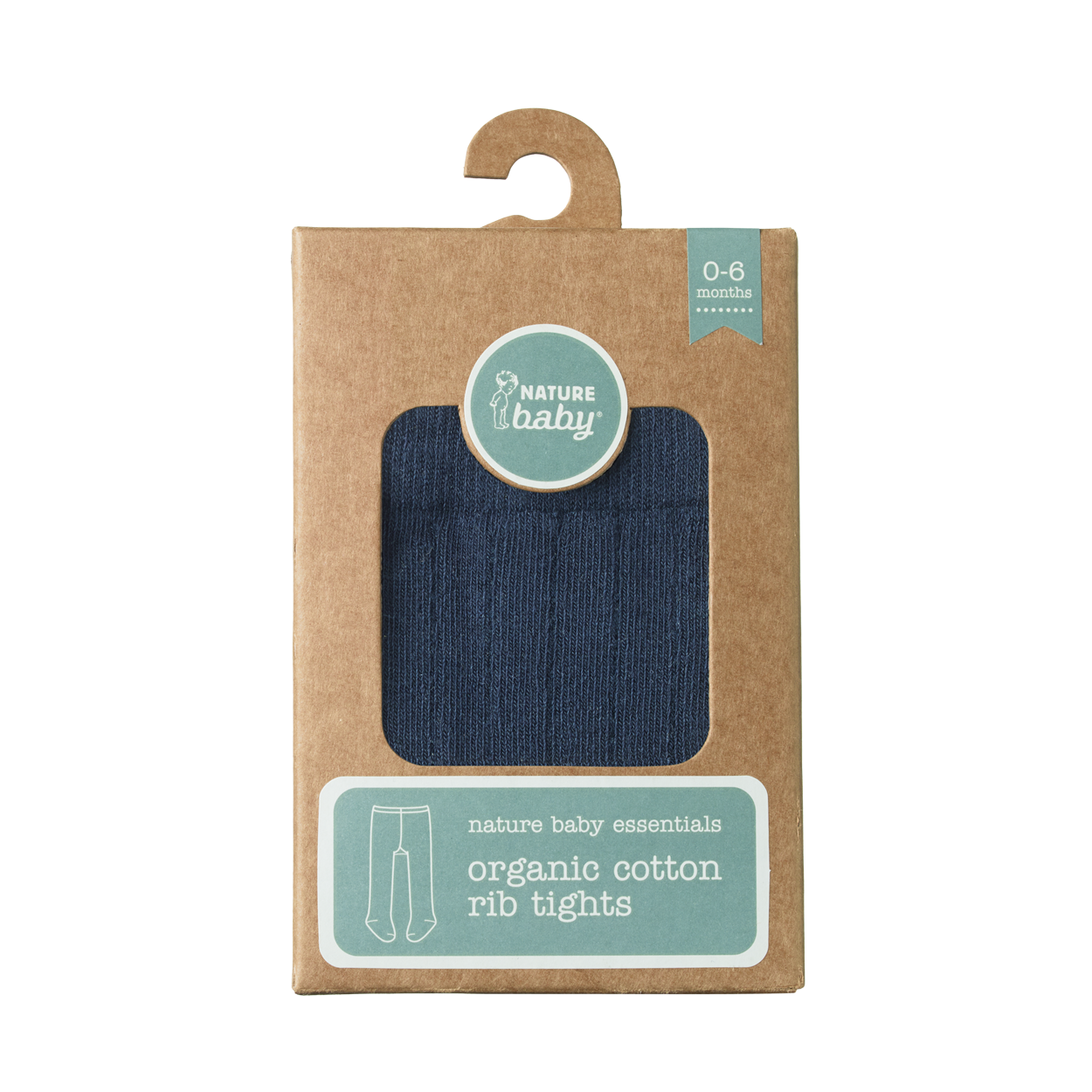 NATURE BABY ORGANIC COTTON TIGHTS NAVY