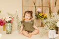 ALEX & ANT DANDELION ROMPER KHAKI