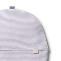 WILSON & FRENCHY ORG STRIPE BEANIE LAVENDER