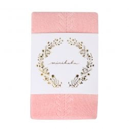 OPEN WORK TIGHTS BLUSH PINK