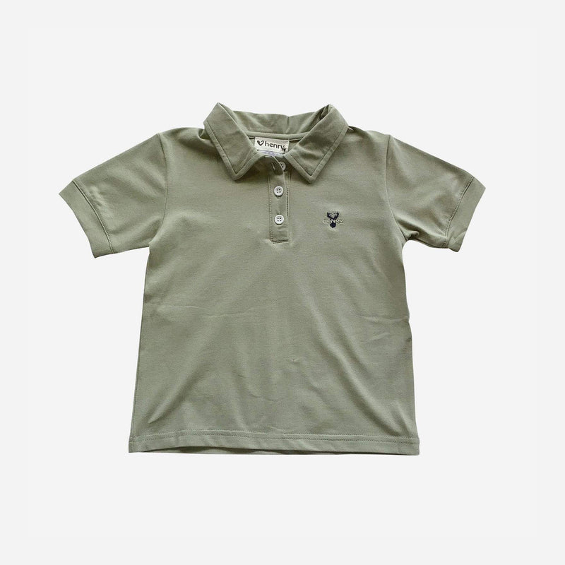 LOVE HENRY POLO SHIRT GREEN