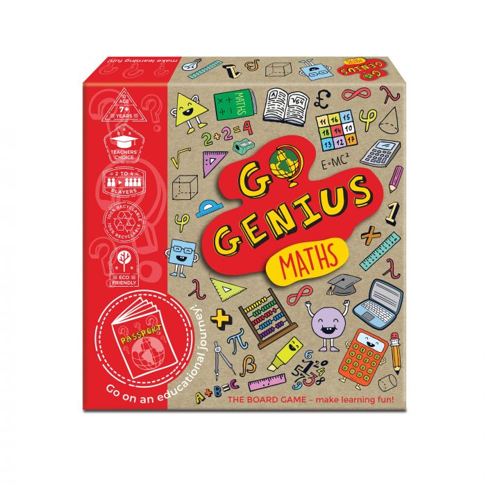 GO GENIUS MATHS - THE BOARD GAME