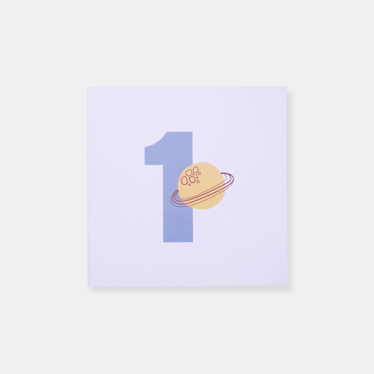 CARD BIRTHDAY - SPACE AGE 1