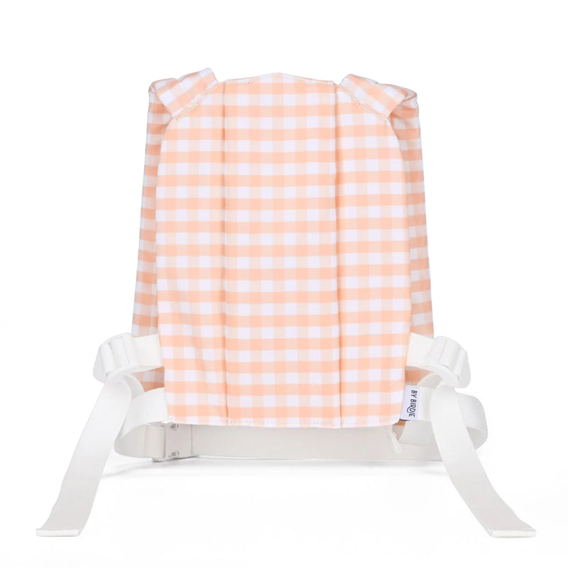 BY BIRDIE DOLL CARRIER PINIK GINGHAM