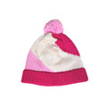 ACORN STRIPES BEANIE PINK/OATMEAL/FUSCHIA