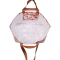 KOLLAB BEACH BAG PINK DAISY