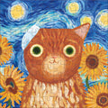 ARTSY CAT PUZZLE - VINCENT