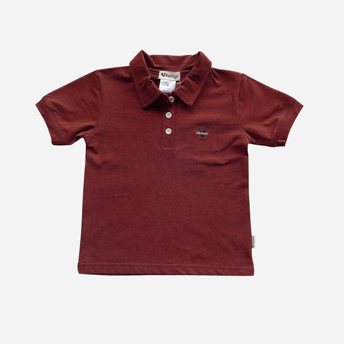 LOVE HENRY POLO SHIRT RED