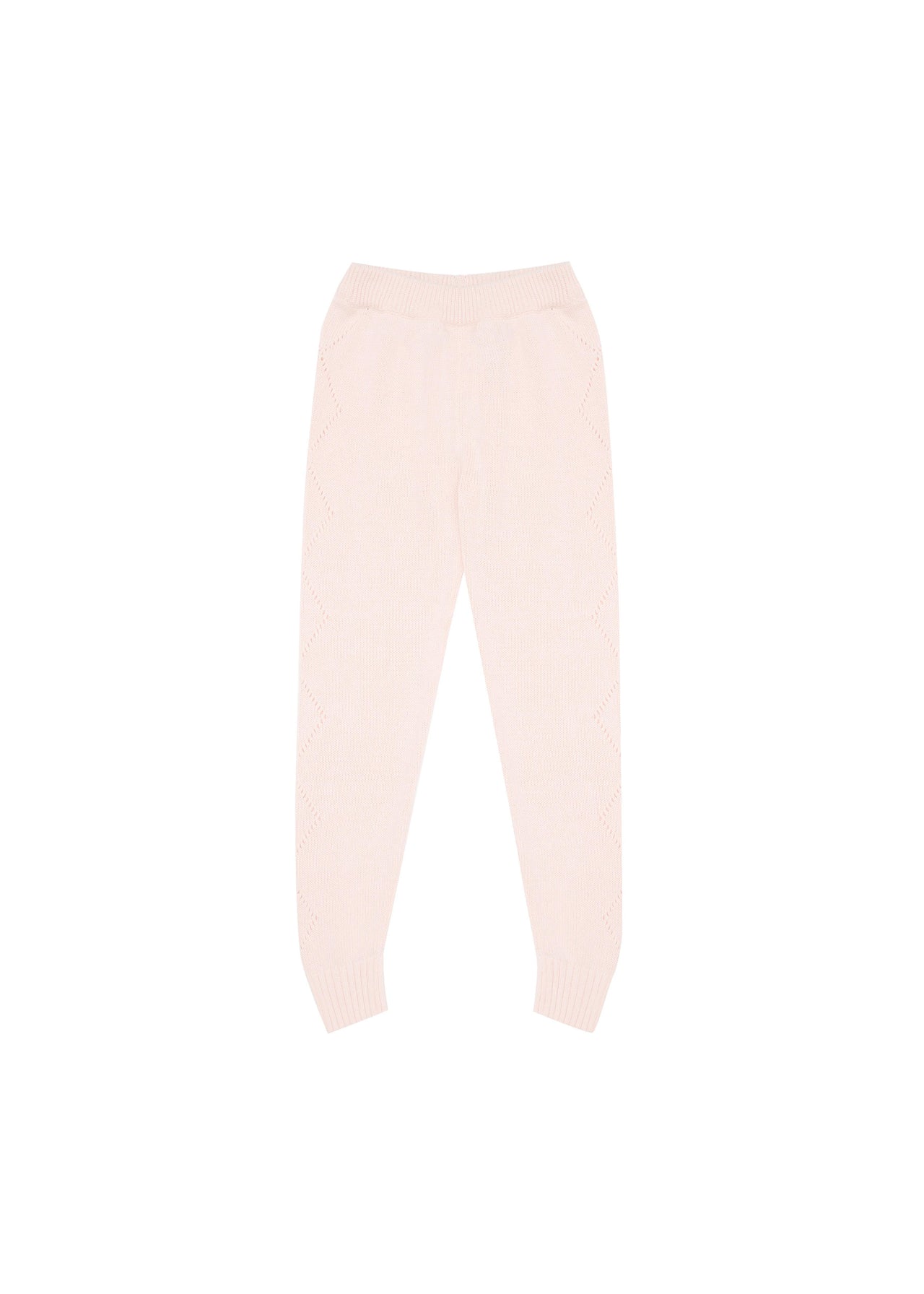 BELLA AND LACE KNITTED LEGGINGS - PINK ROSE