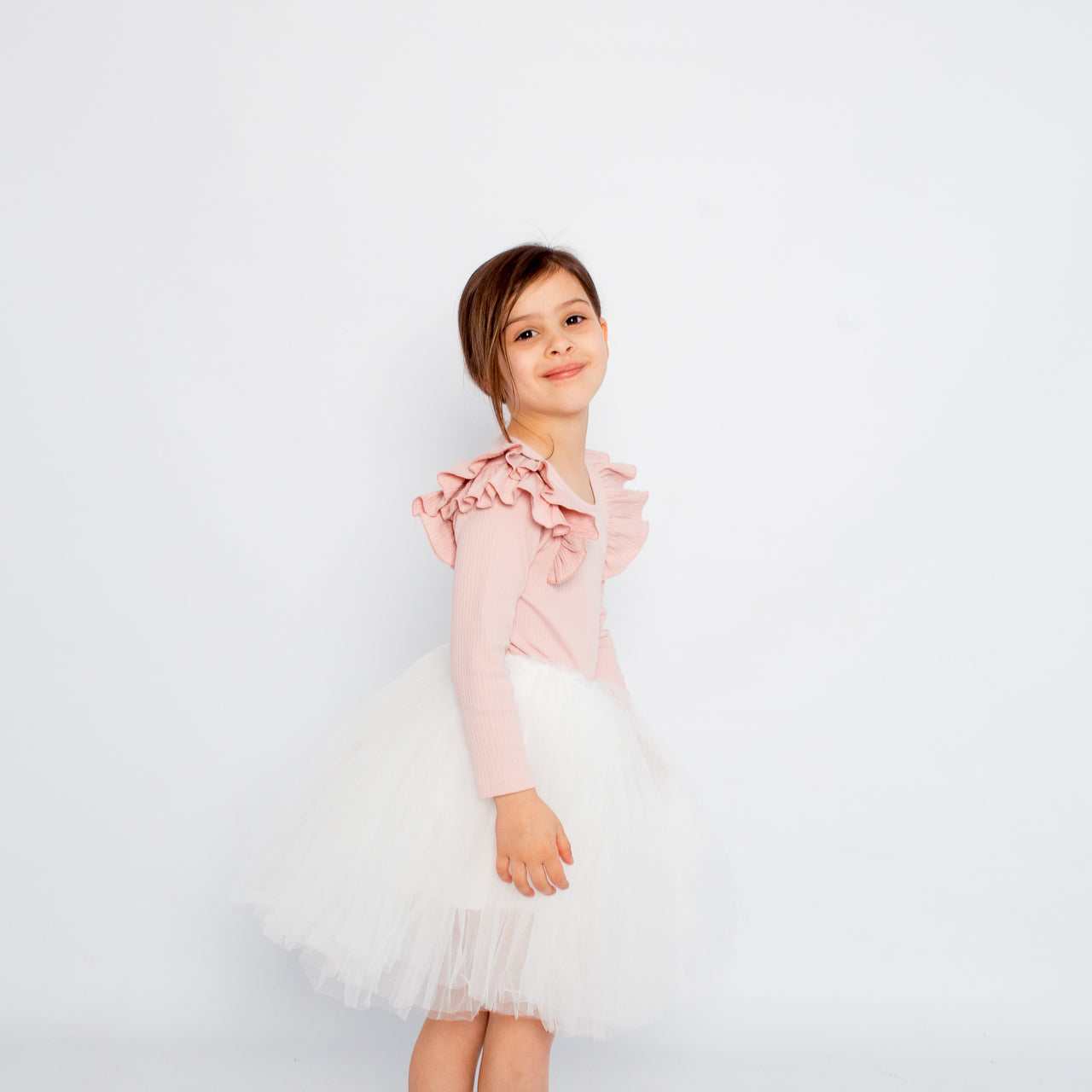 LITTLE HEARTS LUXE TUTU WHITE