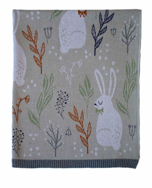 INDUS DESIGN NATURE BUNNY BLANKET