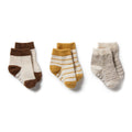 WILSON & FRENCHY  3 PACK BABY SOCKS