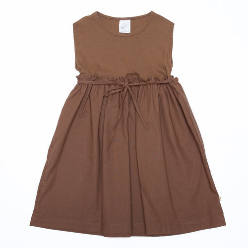 ALEX & ANT DELPHINE DRESS NUTMEG