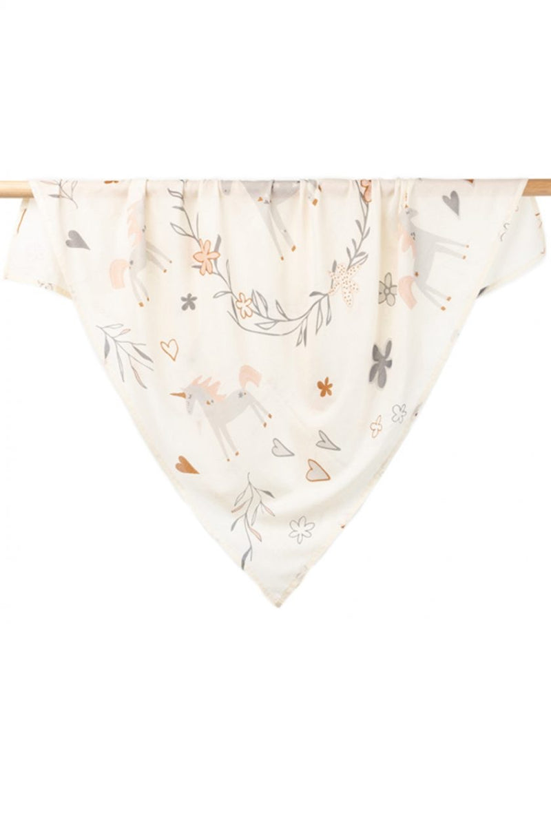 INDUS COTTON BABY SWADDLE UNICORN
