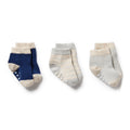 WILSON & FRENCHY  3 PACK BABY SOCKS