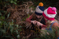 ACORN STRIPES BEANIE NAVY STONE/NAVY/MUSTARD