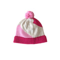 ACORN STRIPES BEANIE PINK/OATMEAL/FUSCHIA