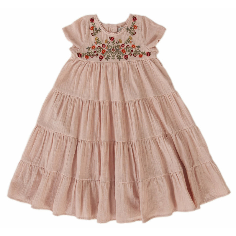 PEGGY ROSIE DRESS DUSTY PINK